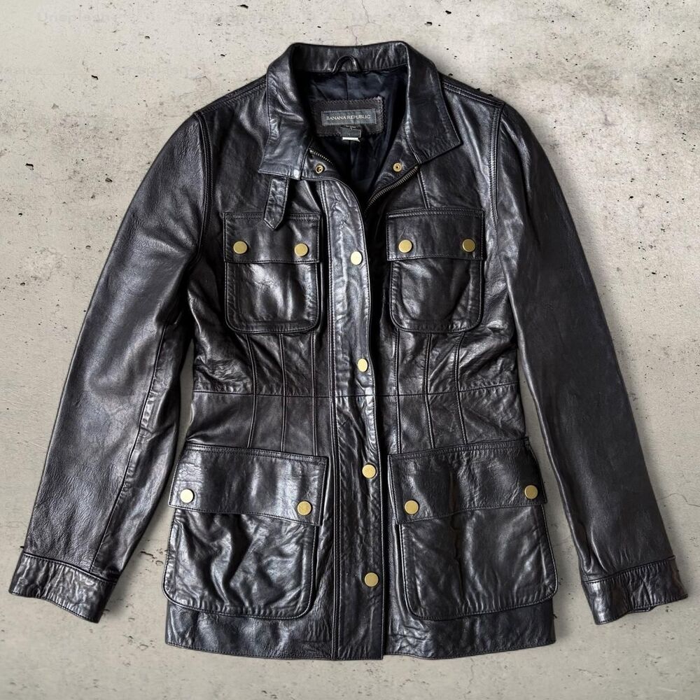 Banana-republic Women's Black Coat